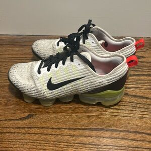 Nike Air VaporMax flyknit white volt BQ5238 100 7Y EU40